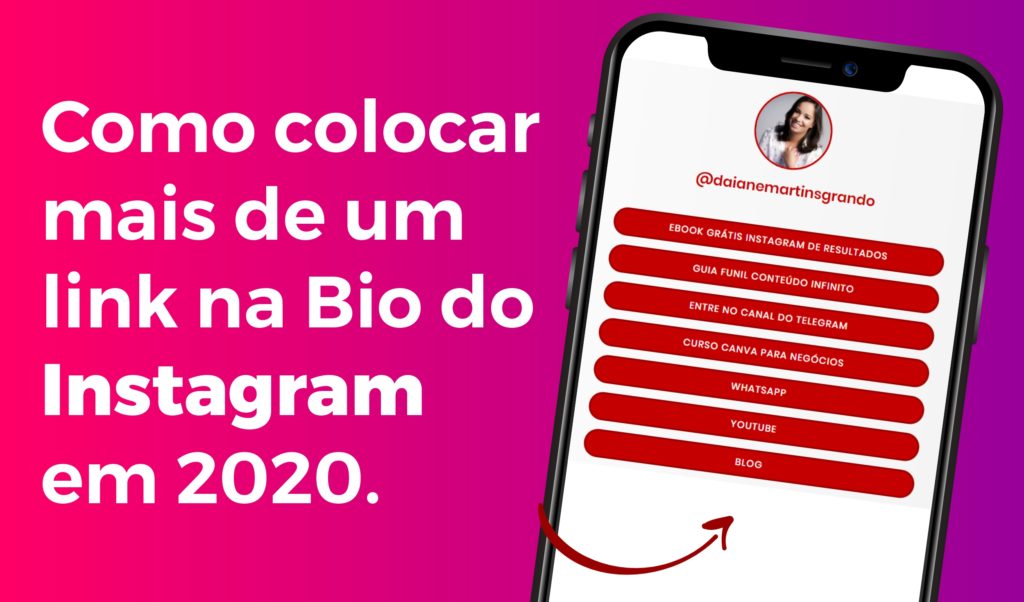 Como colocar mais de um link na Bio do Instagram em 2020